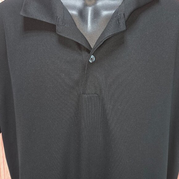 Nike Dri-FIT Mens Golf Polo Shirt Large Black - Picture 3 of 8
